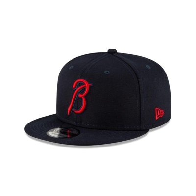 Sapca New Era Atlanta Braves MLB Ligature 9FIFTY Snapback - Albastri